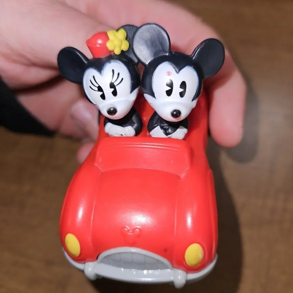 3 Disney World Toy Lot Mickey Minnie Mouse Runaway Railway Dinosaur McDonald's